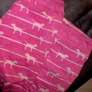 Victoria Secret PINK Cropped Pajama Pants
